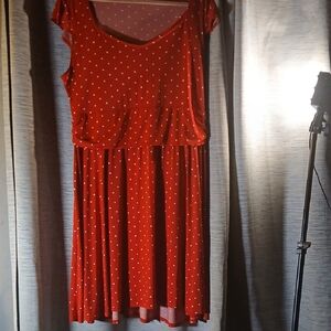 Red Polka Dot Dress